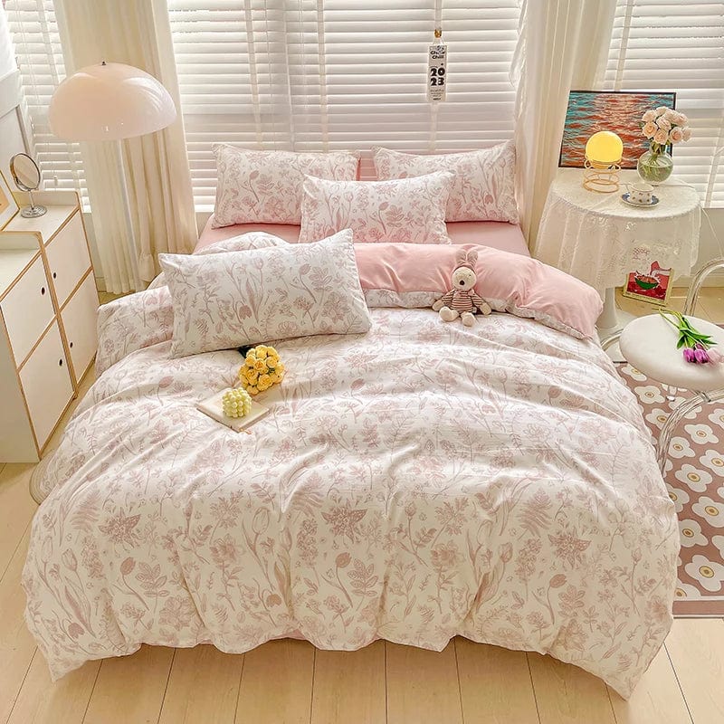 Essentialshouses Floral Printed Bedding Set