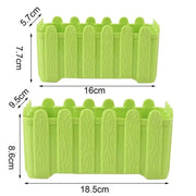Essentialshouses Flower Pots Rectangular Planter Pot