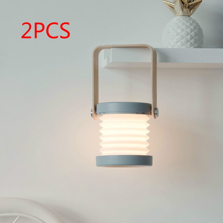 Essentialshouses Foldable Touch Dimmable LED Night Light 💡Foldable Touch Dimmable LED Lantern – Rechargeable Night Light