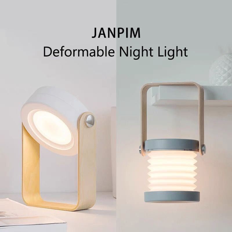 Essentialshouses Foldable Touch Dimmable LED Night Light 💡Foldable Touch Dimmable LED Lantern – Rechargeable Night Light