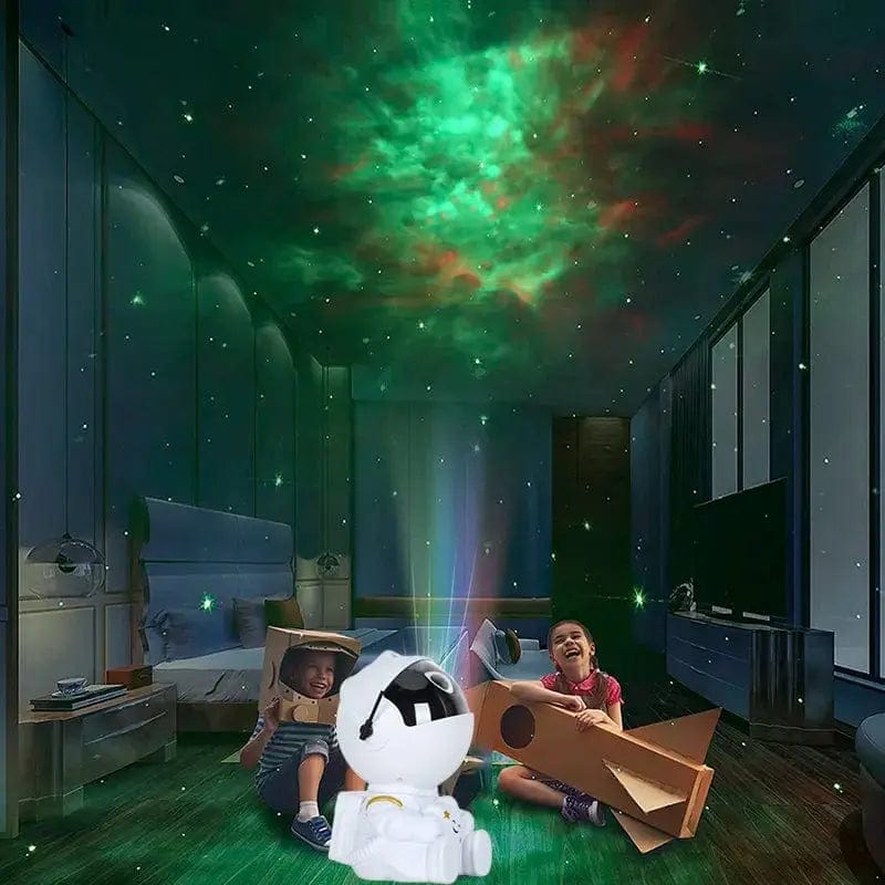 Essentialshouses 🌌Galaxy Star Projector LED Night Light – Astronaut Lamp