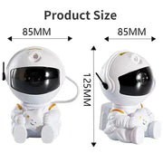 Essentialshouses 🌌Galaxy Star Projector LED Night Light – Astronaut Lamp