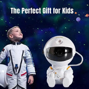 Essentialshouses 🌌Galaxy Star Projector LED Night Light – Astronaut Lamp