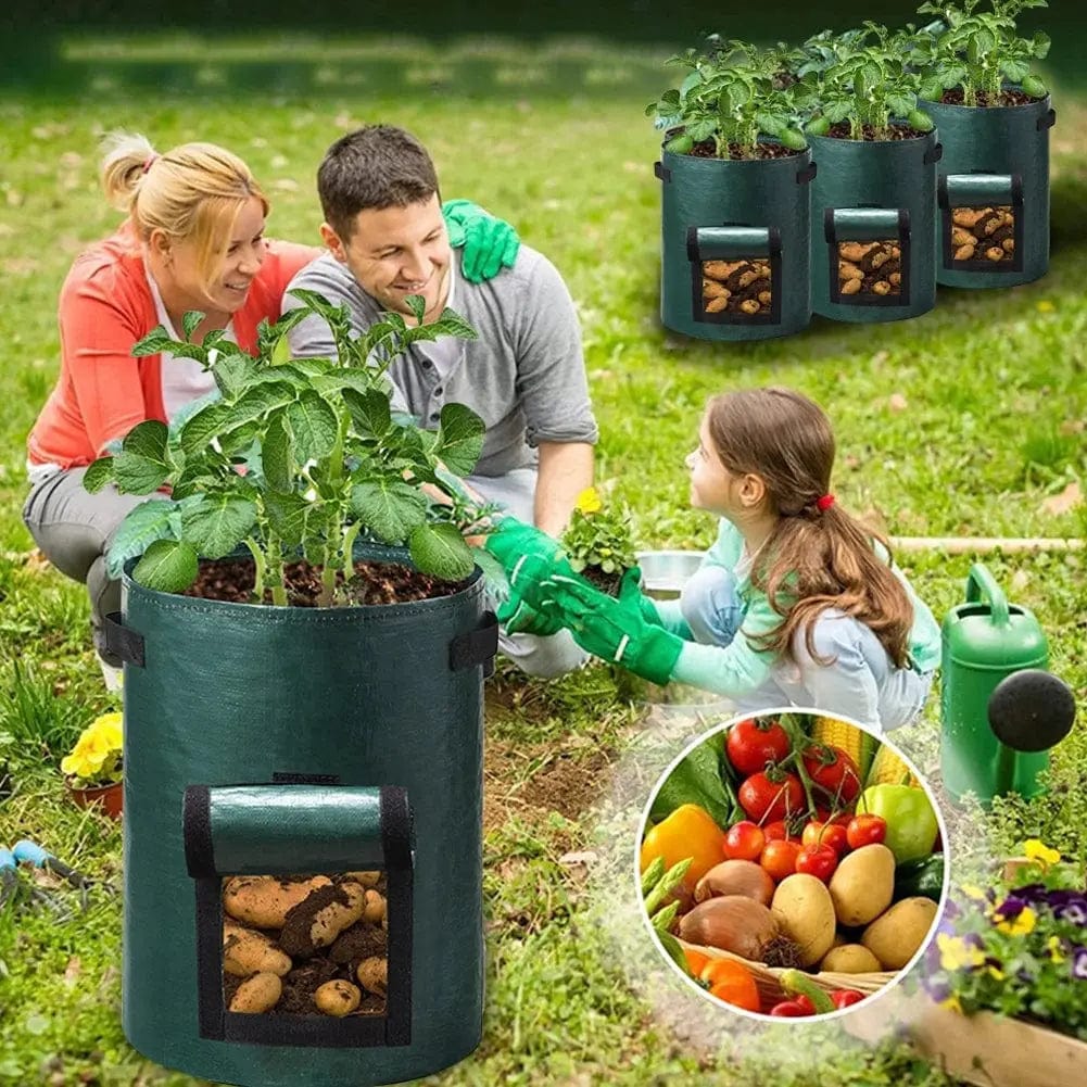 Essentialshouses Garden Gallon Plant Growing Pots