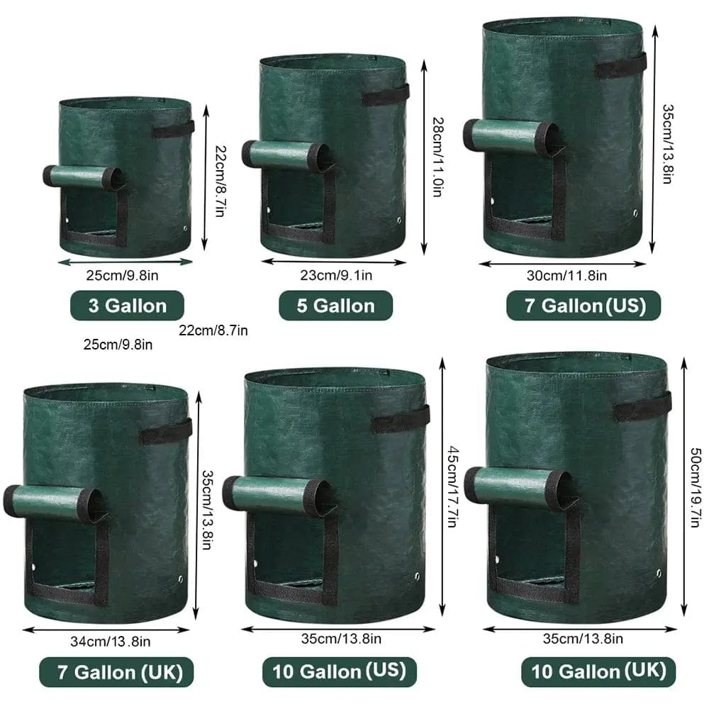 Essentialshouses Garden Gallon Plant Growing Pots