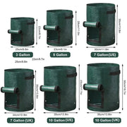 Essentialshouses Garden Gallon Plant Growing Pots