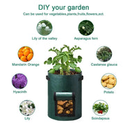 Essentialshouses Garden Gallon Plant Growing Pots