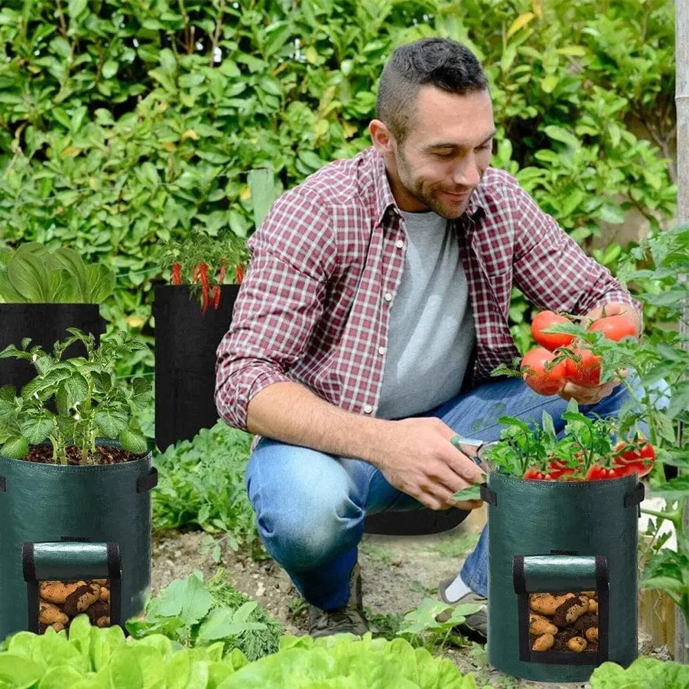 Essentialshouses Garden Gallon Plant Growing Pots