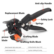 Essentialshouses Garden Professional Grafting Scissors