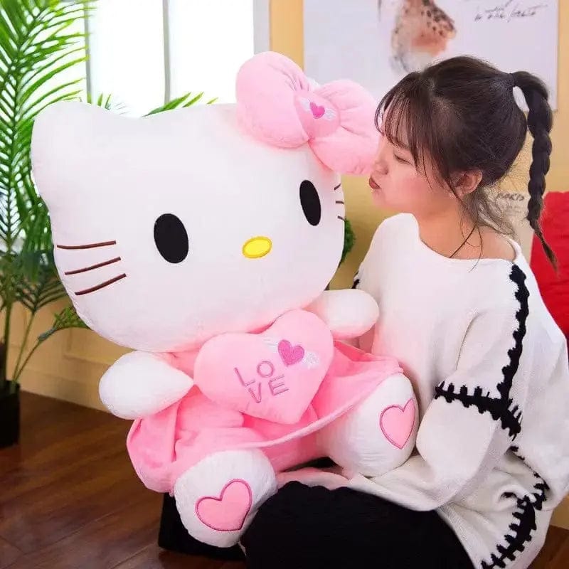 Essentialshouses Girl Sanrio Hello Kitty Cat Plush Toy