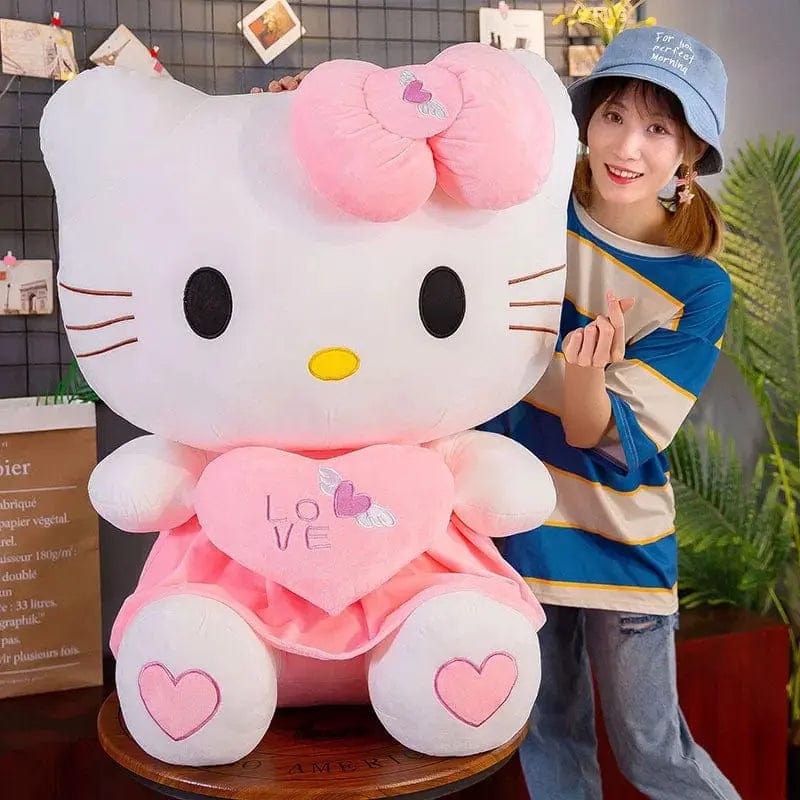 Essentialshouses Girl Sanrio Hello Kitty Cat Plush Toy
