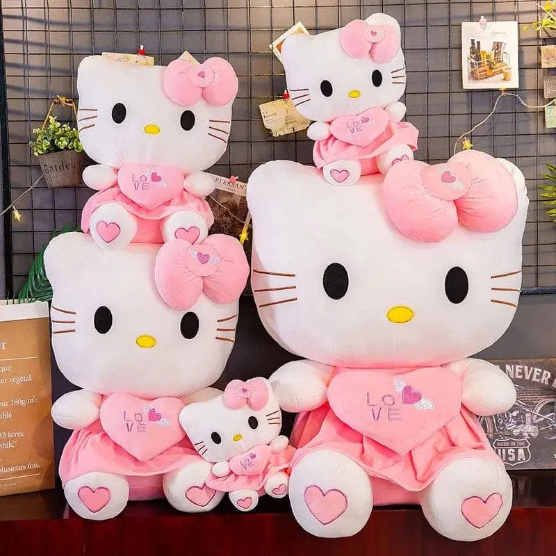 Girl Sanrio Hello Kitty Cat Plush Toy - Essentialshouses