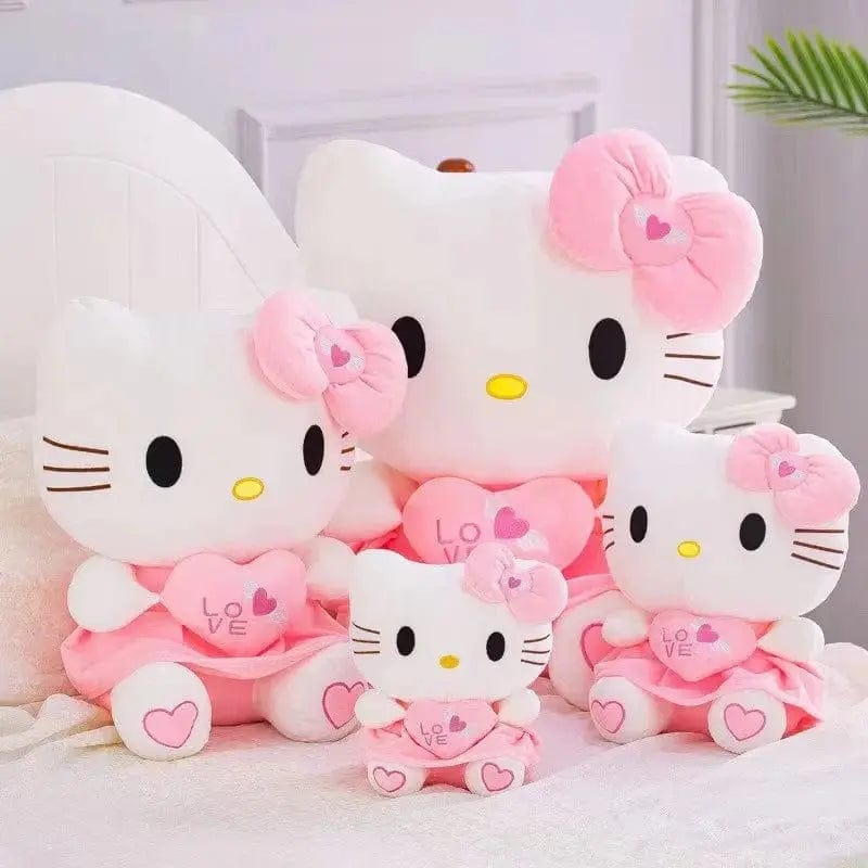 Girl Sanrio Hello Kitty Cat Plush Toy - Essentialshouses