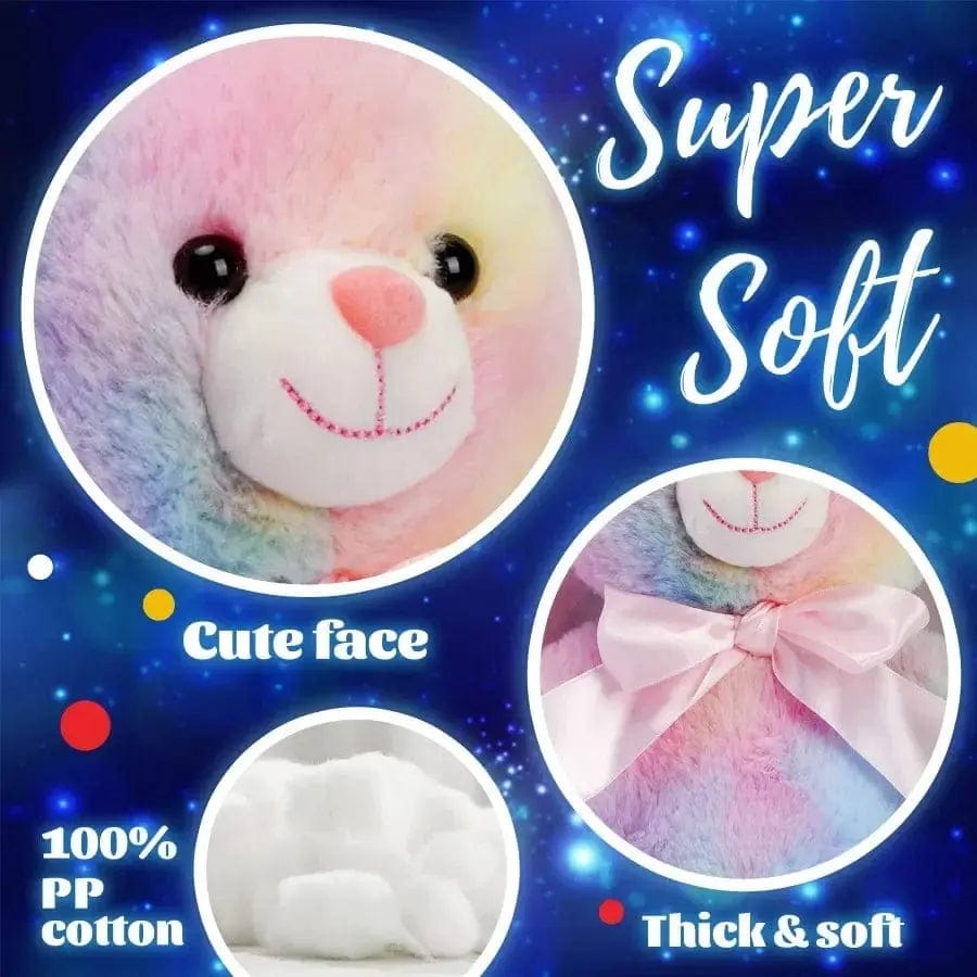 Essentialshouses Girls Luminous Cotton Bunny Plush Toy