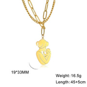 Skyrim Mom Baby Pendant Necklace - Essentialshouses