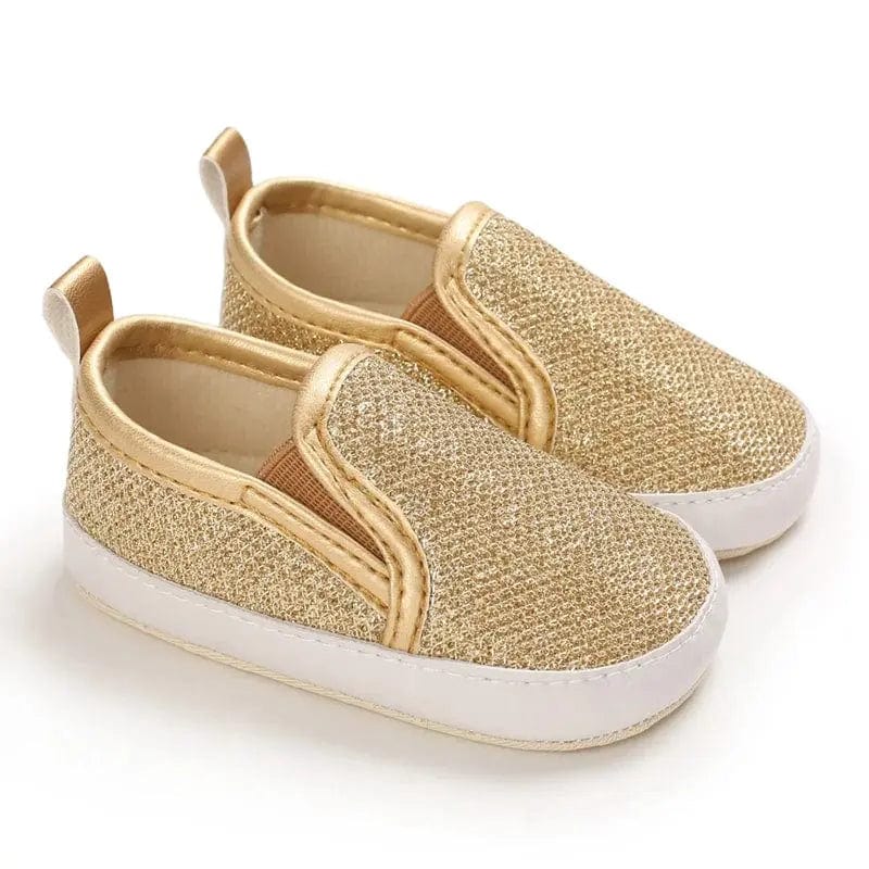 Golden Comfortable Soft Walking Shoes - Essentialshouses