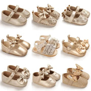Golden Comfortable Soft Walking Shoes - Essentialshouses