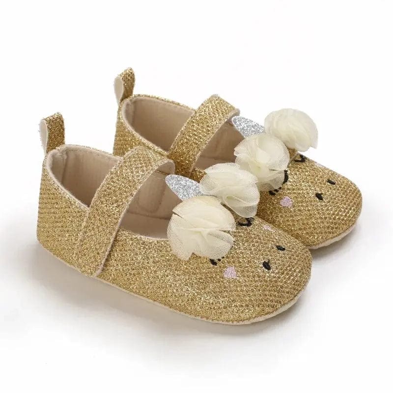 Golden Comfortable Soft Walking Shoes - Essentialshouses
