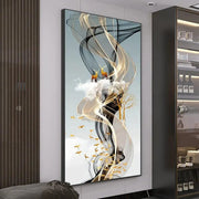 Essentialshouses 🦌Golden Deer Tree Nordic Canvas Art – Elegant Wall Décor