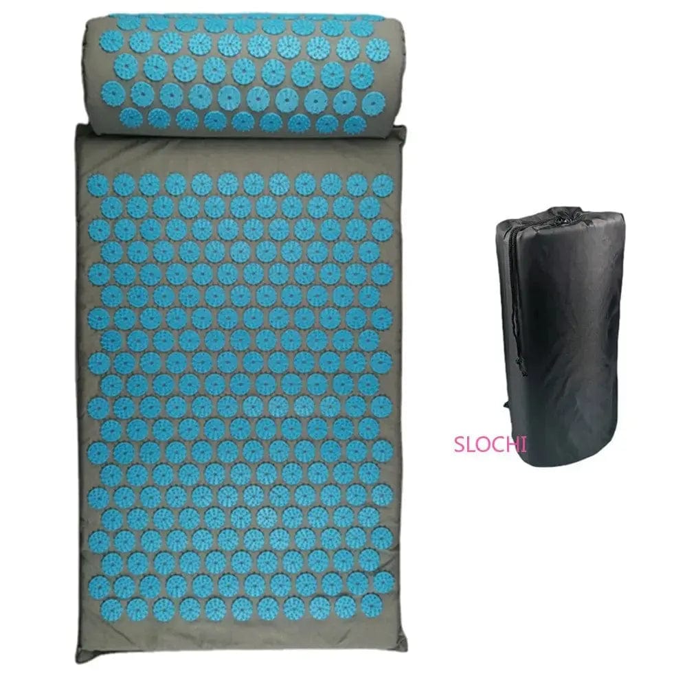 Essentialshouses Gray blue Series 6 Acupuncture Massage Yoga Mat