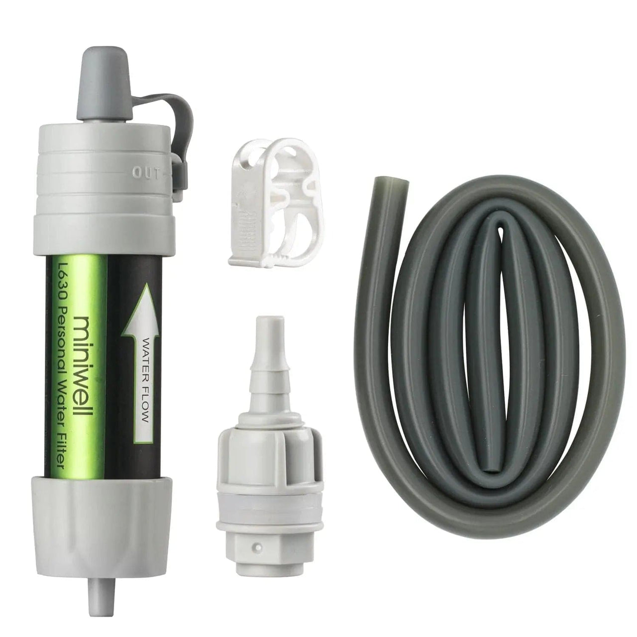 Essentialshouses Gray Emergency Portable Water Drink Kit