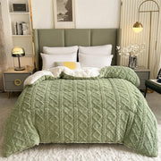 Essentialshouses Green 1PC / 40x40cm Super Thick Winter Warm Blanket