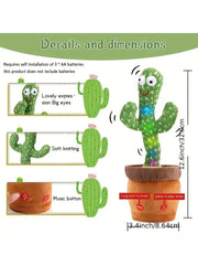 Talking Cactus Toy | Dancing Cactus Toy | Essentialshouses