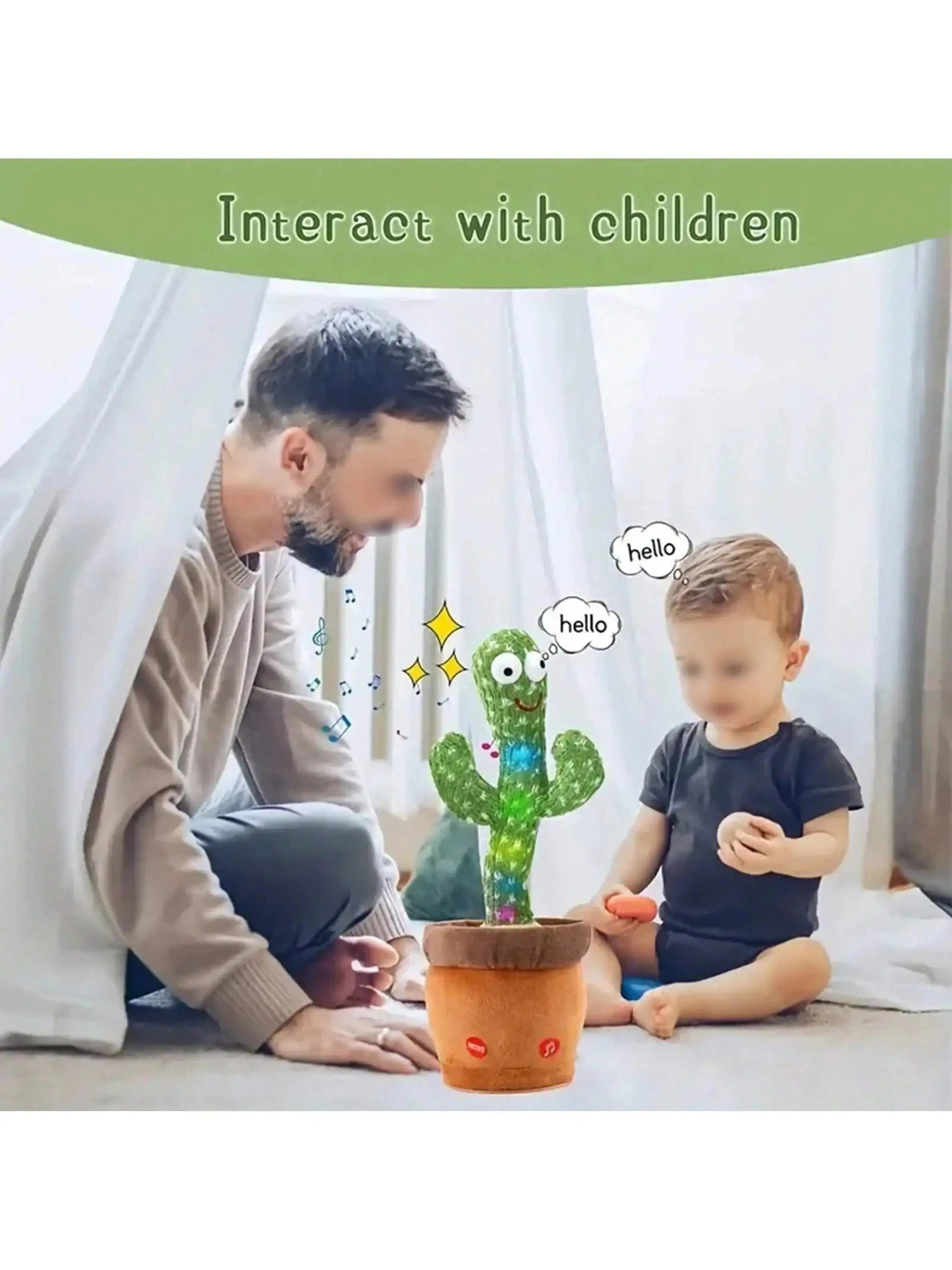Talking Cactus Toy | Dancing Cactus Toy | Essentialshouses