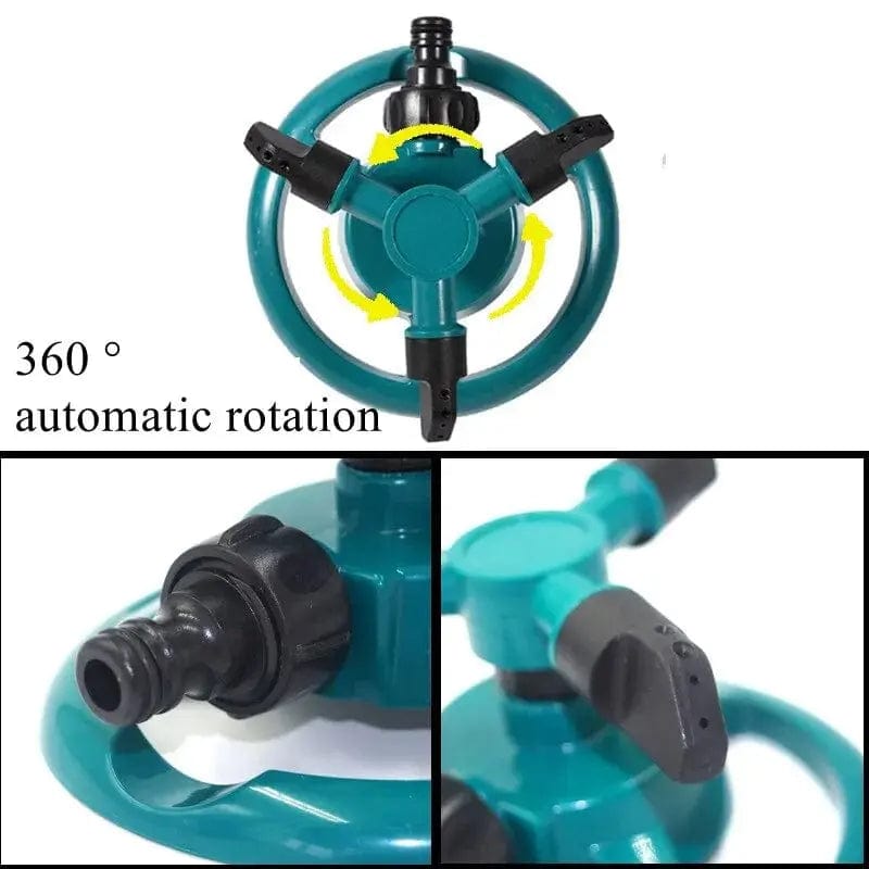 Essentialshouses Green G629 Automatic Nozzle Rotating Water Spray