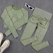 Woman Gym Casual Sport Pants Suit - Essentialshouses