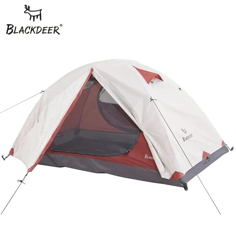 Essentialshouses Grey 3 Season 2P Double Layer Waterproof Hiking Tent