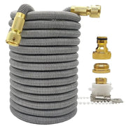 Essentialshouses Grey hose / 75ft Double Metal Connector Pvc Reel Pipe