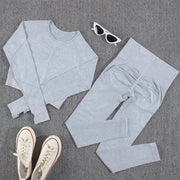 Woman Gym Casual Sport Pants Suit - Essentialshouses