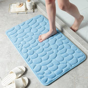 Essentialshouses 🛁 Hot Cobblestone Embossed Bath Mat – Plush Comfort Meets Modern Design