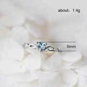 Essentialshouses Huitan Simple Heart Ring