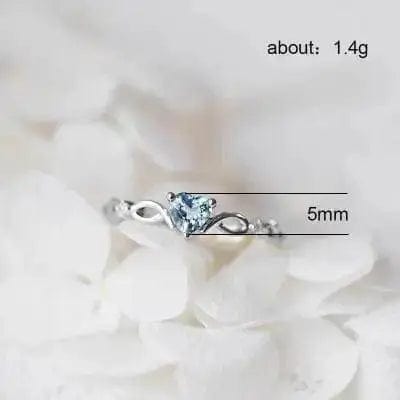 Essentialshouses Huitan Simple Heart Ring