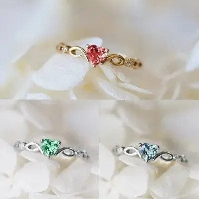 Essentialshouses Huitan Simple Heart Ring