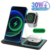 iPhone 3 in 1 Wireless Charging Station - Essentialshouses
