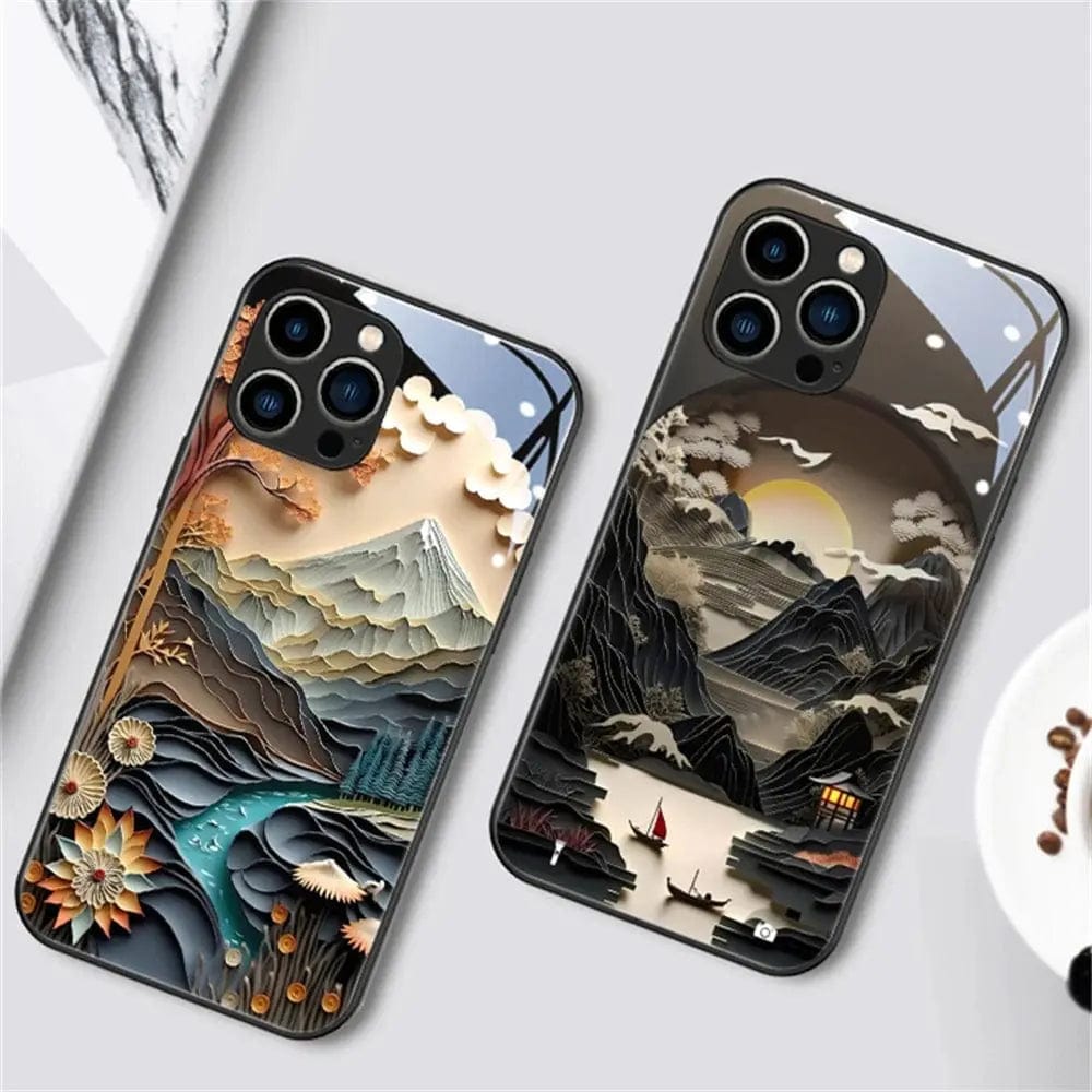 iPhone Fuji Design LED Flash Cases - Essentialshouses