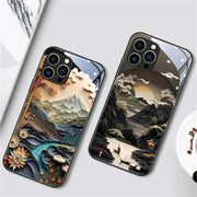 iPhone Fuji Design LED Flash Cases - Essentialshouses
