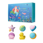 Essentialshouses irregular shape 12pcs Bath Bombs Set with Surprise Toys Inside Natural Organic Bubble Bath Fizzies Balls Gift for Holiday Gift Set