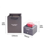 Essentialshouses Jewelry Gift Box1 215G Languages I Love You Necklace Love 520 Projection Pendant Clavicle Chain