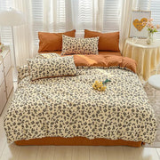 Essentialshouses jianyuebaowen / Single 3pcs Floral Printed Bedding Set