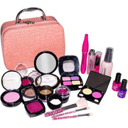 Essentialshouses kids Girl Simulation Cosmetics Makeup Kit
