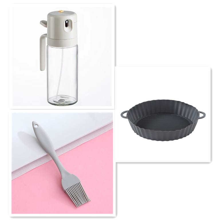 Essentialshouses Kitchen Tools & Gadgets Set / 1PC 2 In 1 Oil Sprayer Bottle BBQ Cooking Oil Dispenser Olive Oil Pourers Sprayer Kitchen Baking Oil Mister Vinegar Bottle