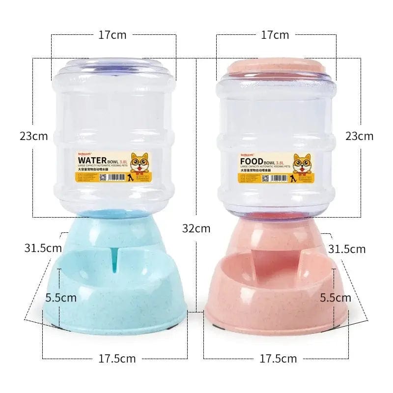 Essentialshouses Large Capacity Drinking Feeding Dispenser