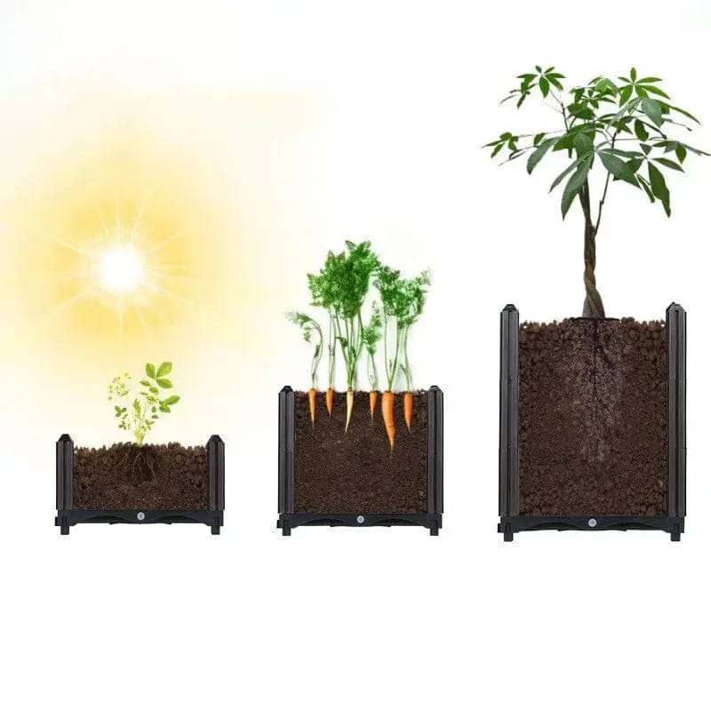 Essentialshouses Large Rectangular Vegetables Grow Pot
