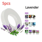 Essentialshouses Lavender Rotating Solar Car Air Freshener