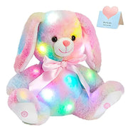 Essentialshouses LED Girls Luminous Cotton Bunny Plush Toy