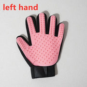 Essentialshouses Left Pink Cat Hair Deshedding Brush Gloves